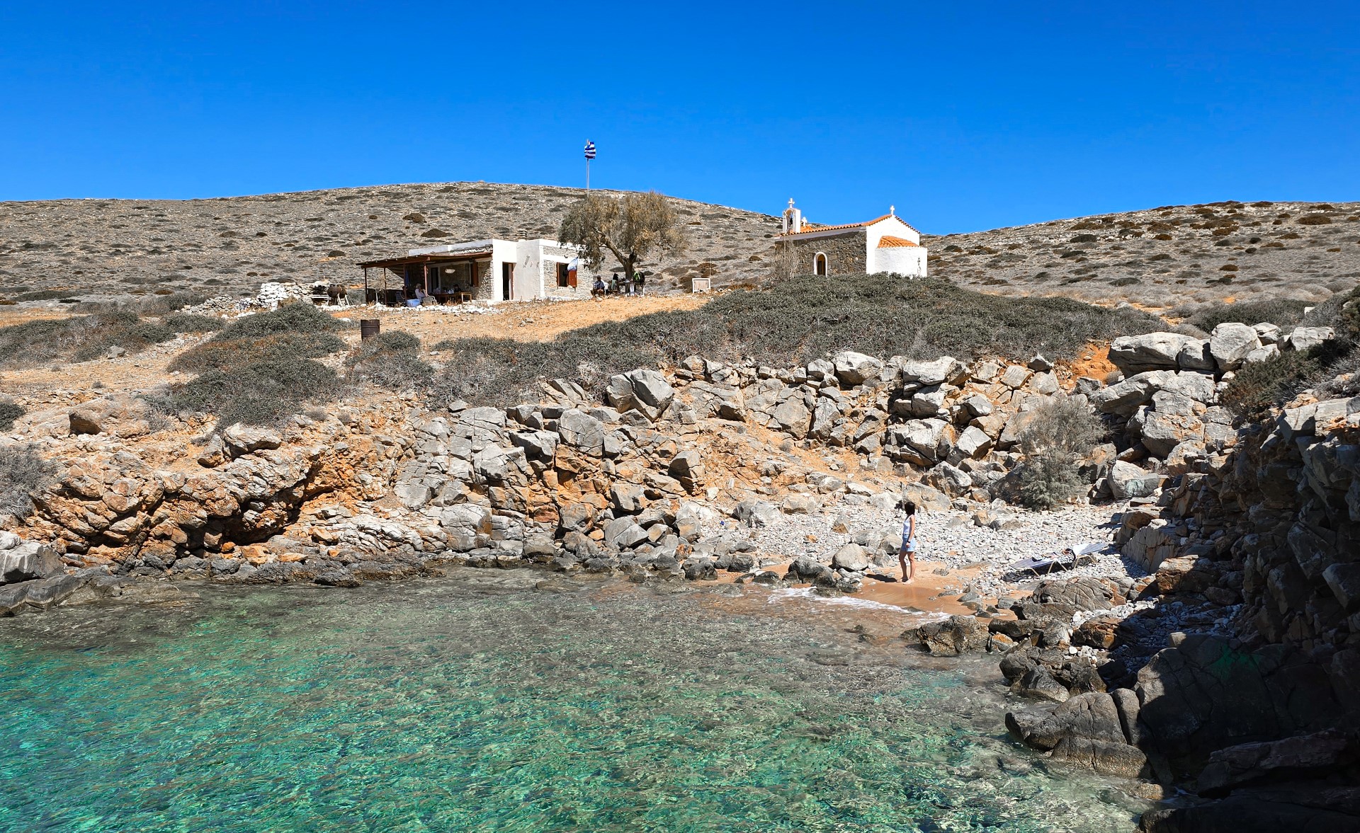 Islands of the God Dionysus (Dionysades) & the magical beaches of Sitia