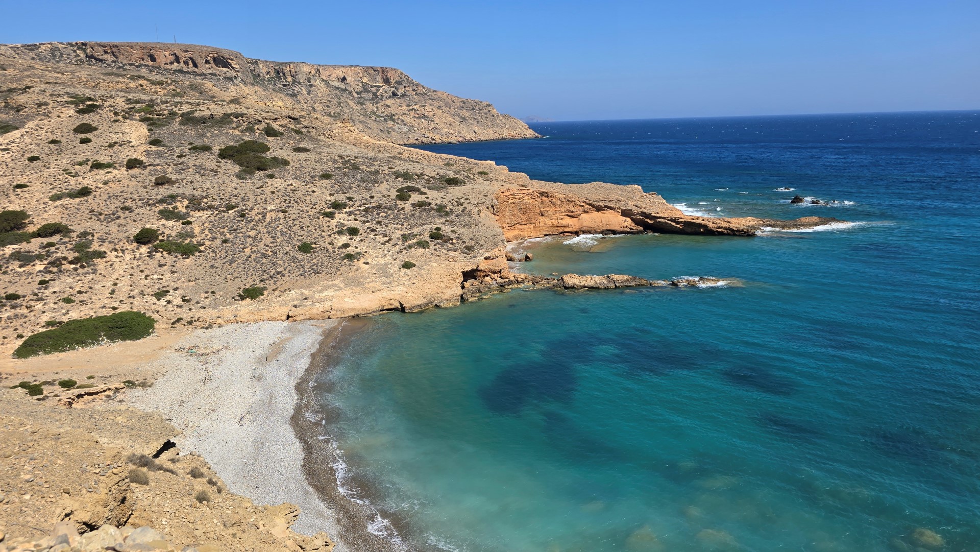 Trapezes beach & Cape Mavros